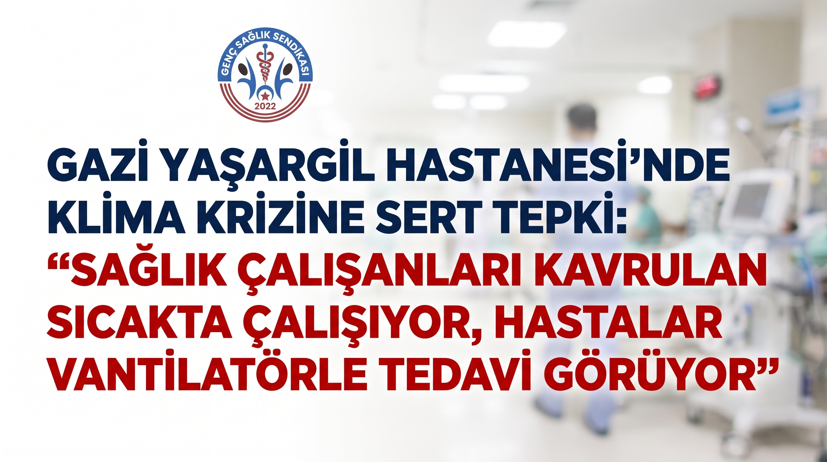 Diyarbakır'da Hastane Klima Sorunu: Sendikadan Sert Açıklama