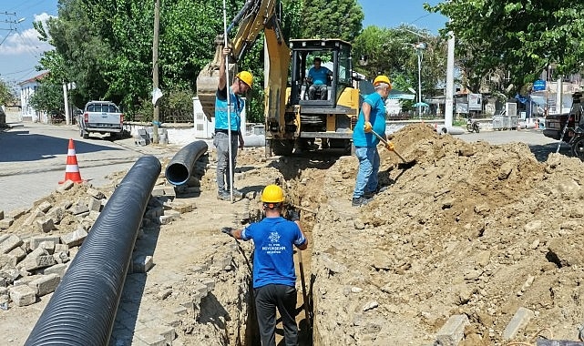 İncirliova'ya Yeni Yağmur Suyu Hattı Geliyor
