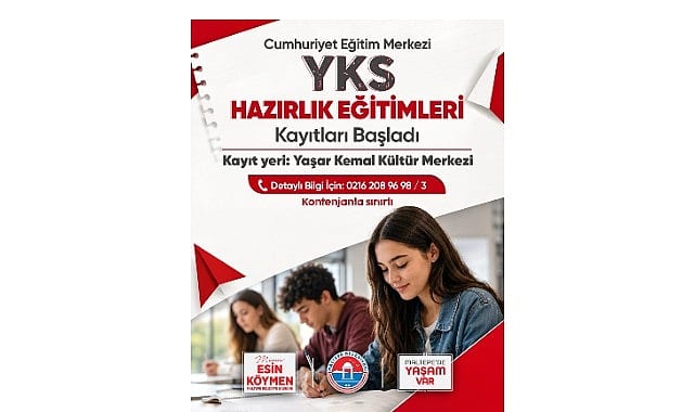 Maltepe'de YKS Hazırlık Kayıtları Sürüyor