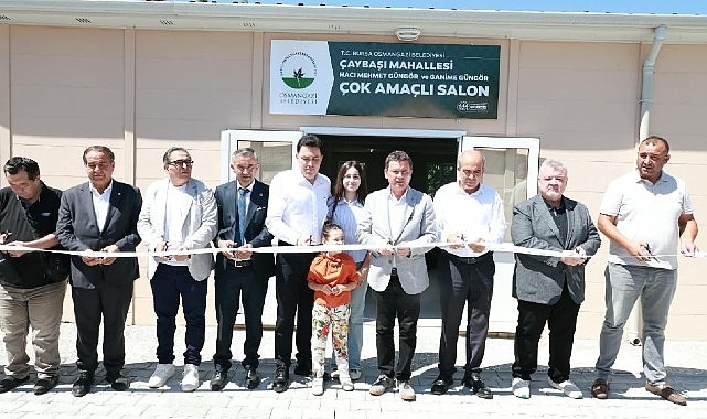 Çaybaşı'na Yeni Çok Amaçlı Salon Açıldı