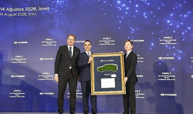 Hyundai Türkiye, Tamamen Elektrikli IONIQ 3 Üretimine Başladı