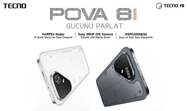 TECNO POVA 8 Serisi Türkiye’de Satışta!