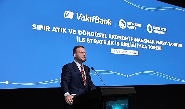 VakıfBank'tan Döngüsel Ekonomiye 10 Milyar TL Destek