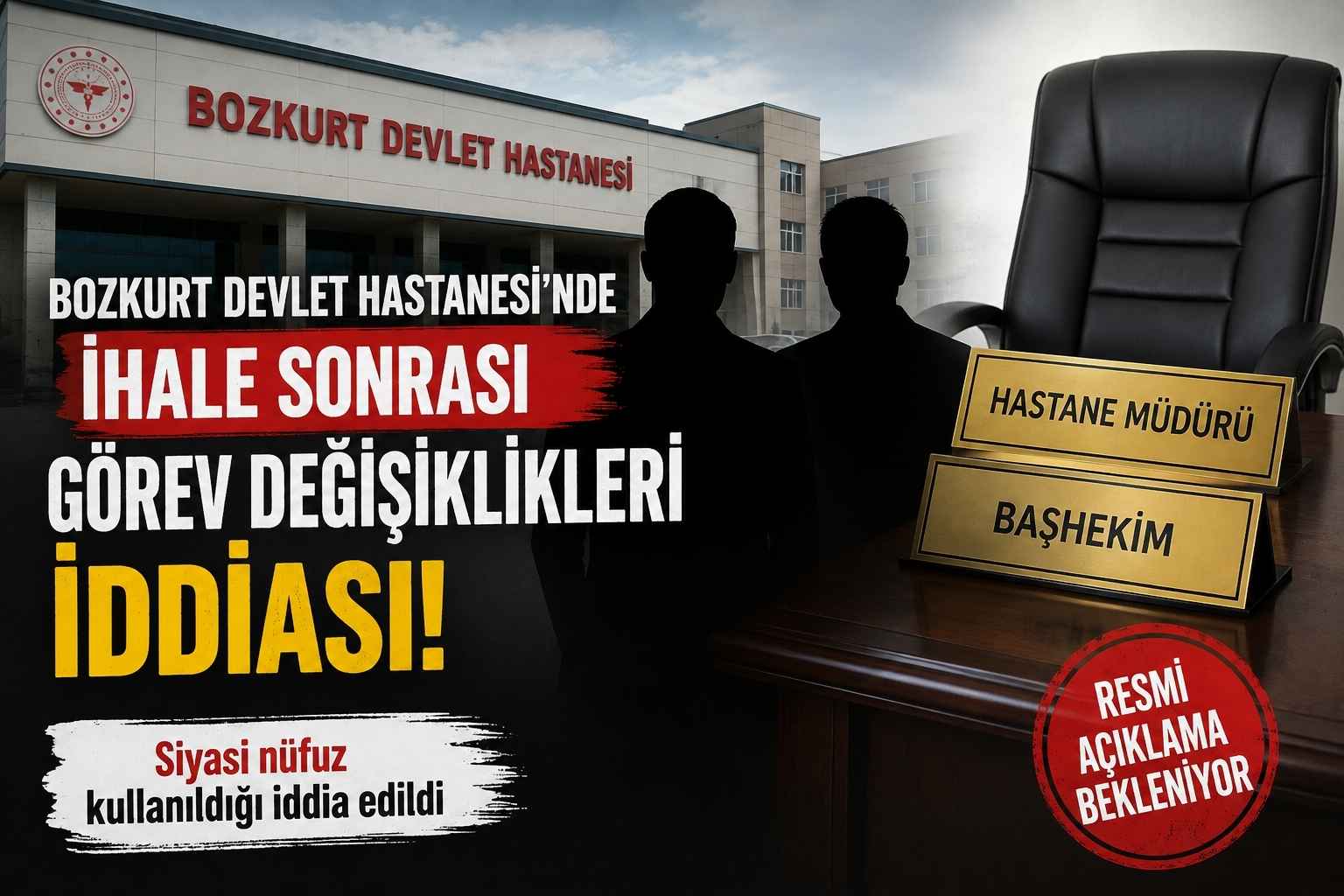 Kantin İhalesi Sonrası Hastane Yönetimi Değişti: Siyasi Baskı İddiası Gündemde