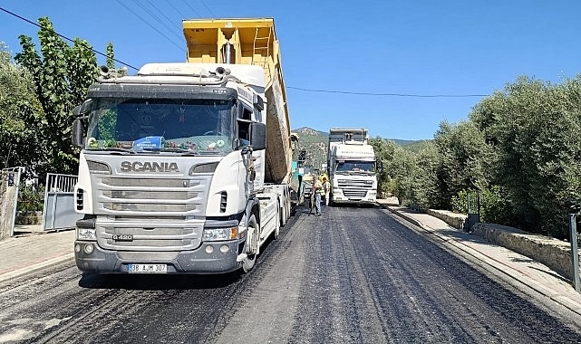 Aydın'da Kapsamlı Yol Yenileme Çalışmaları Hız Kesmiyor